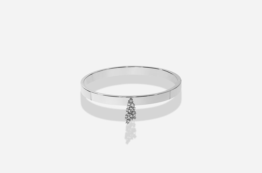 FLUID CUFF / White Gold