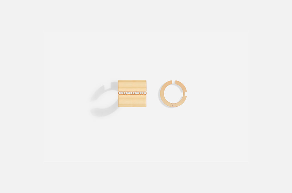 MONUMENT EARRINGS / Rose Gold