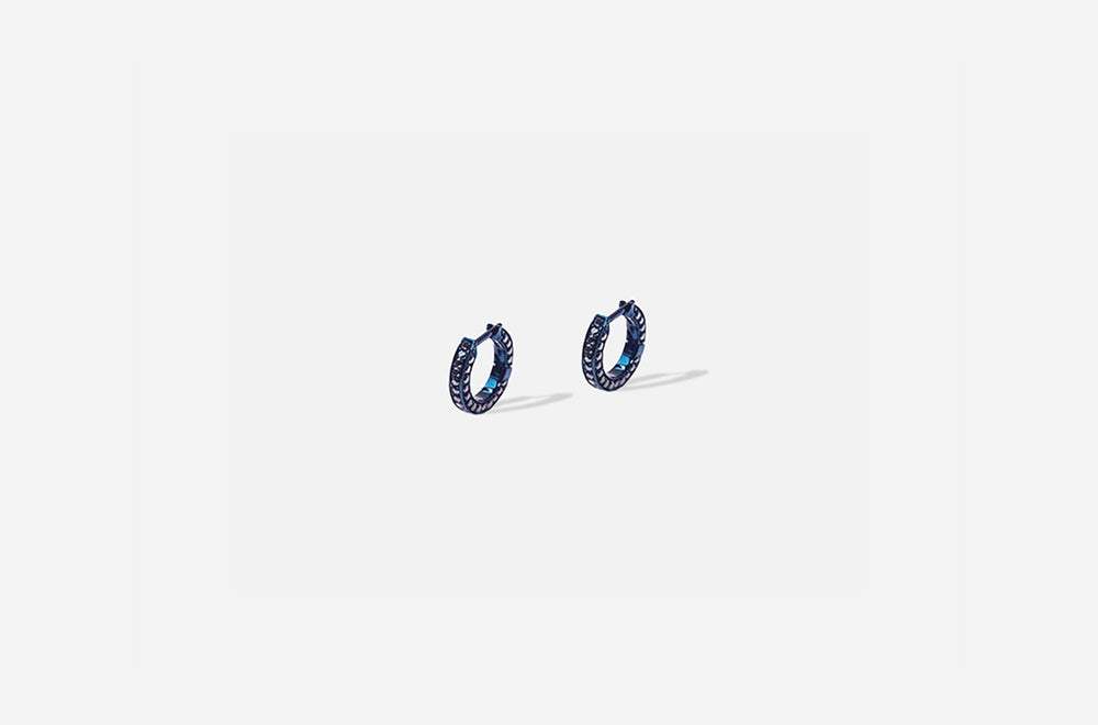 COLLECTION II EARRINGS / Blue Gold