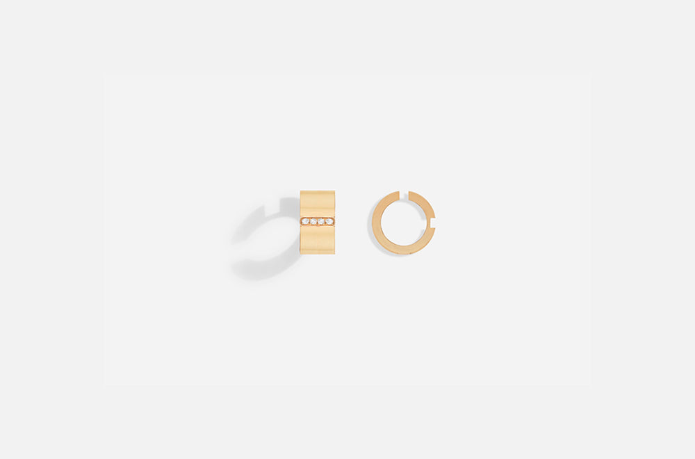 MONUMENT EARRINGS / Rose Gold