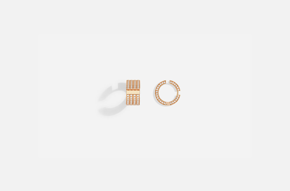 MONUMENT EARRINGS / Rose Gold