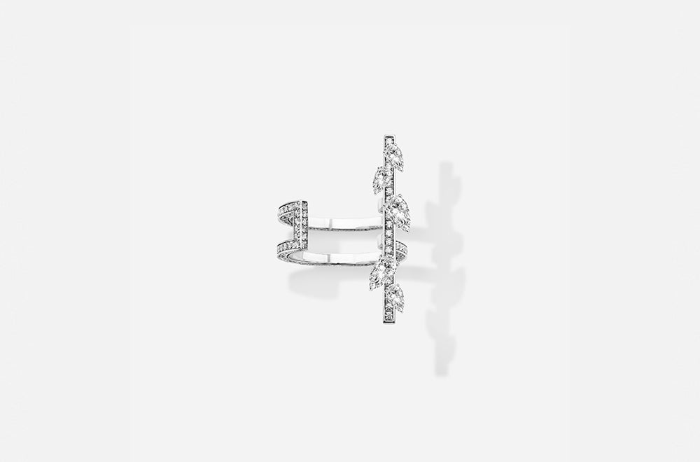 DISRUPTIVE RING / White Gold