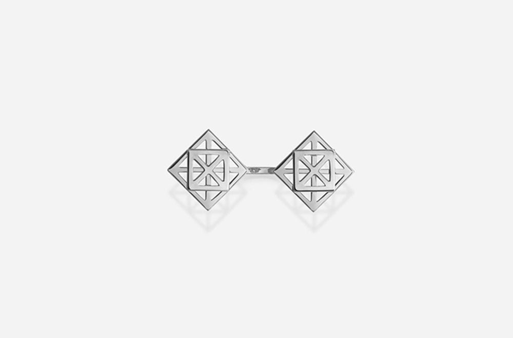 COLLECTION I RING / White Gold