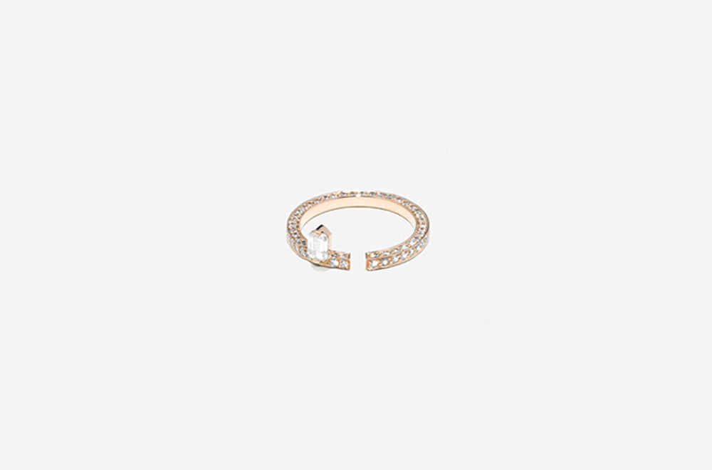 DISRUPTIVE RING / Rose Gold