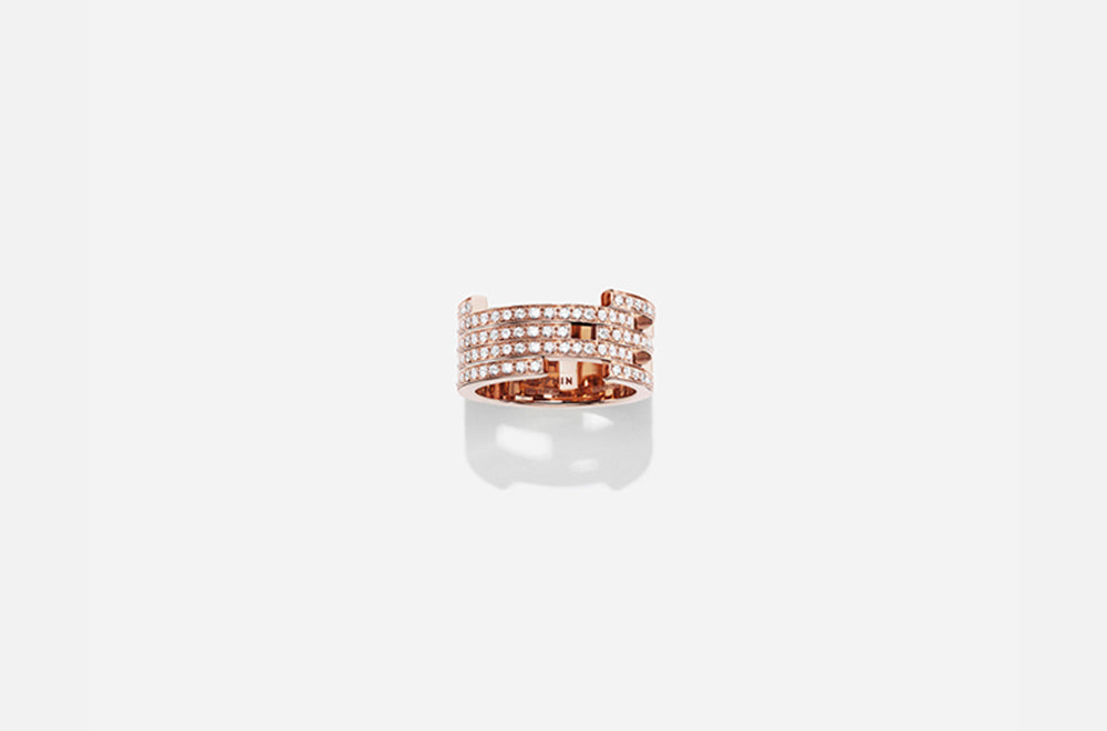 C RING / Rose Gold