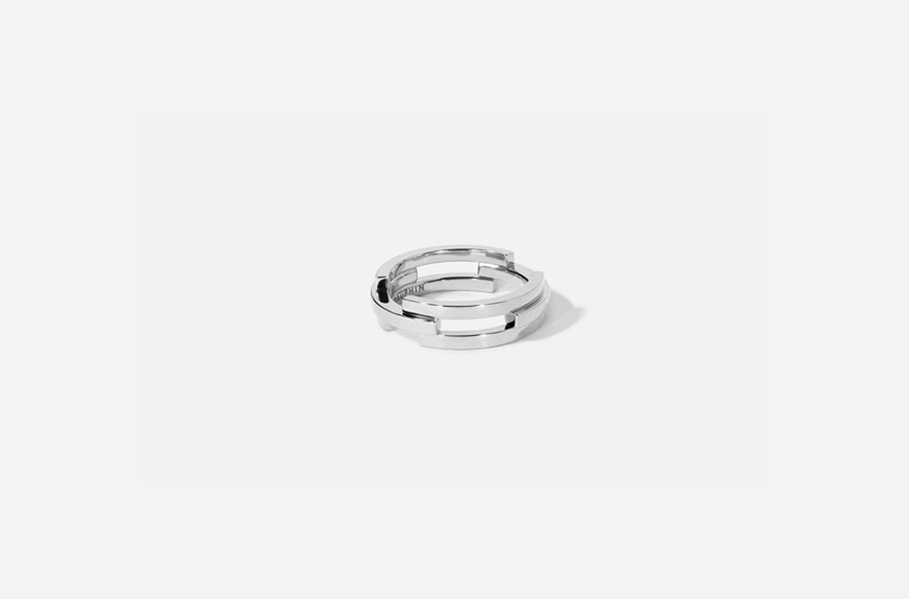 VOLUME RING / White Gold