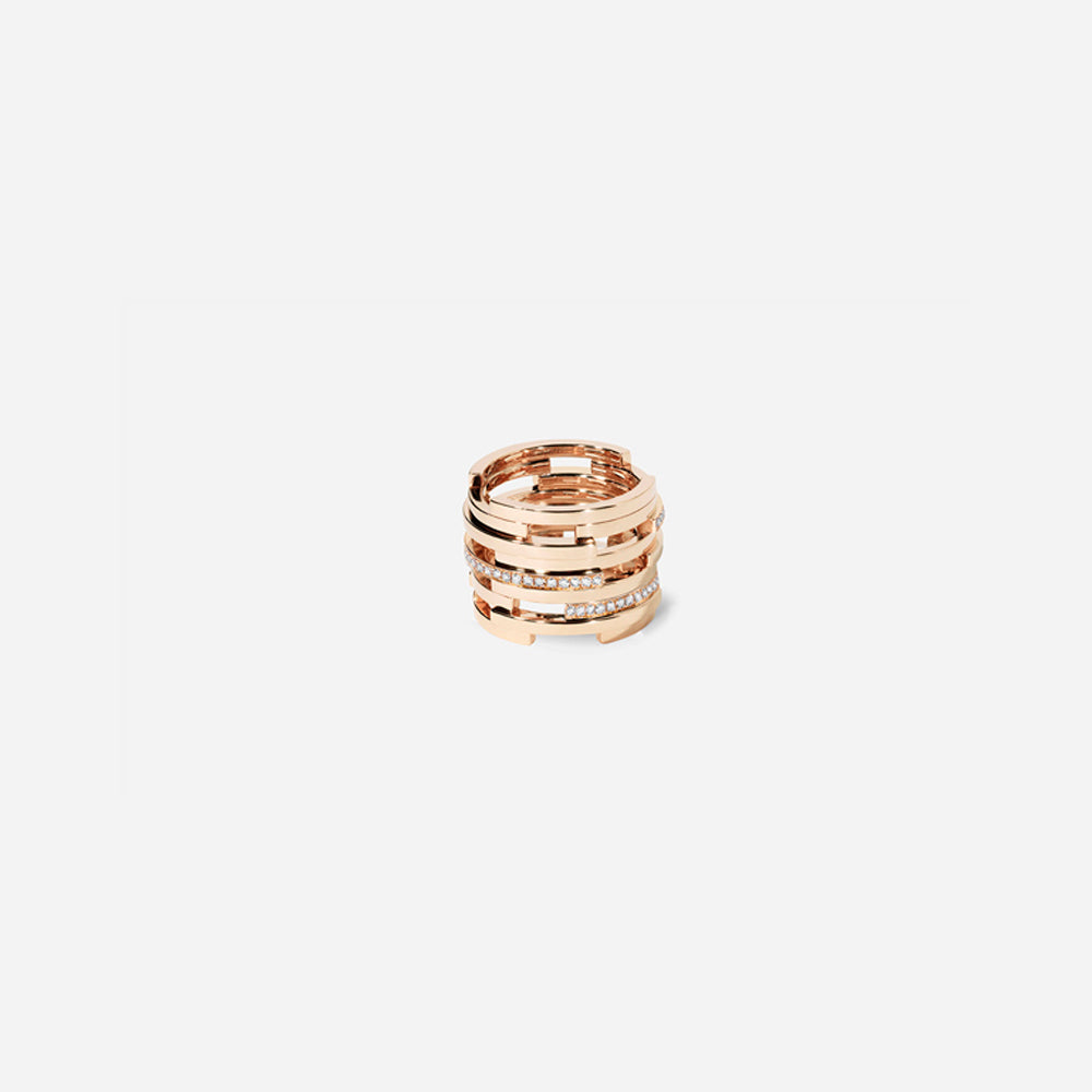 VOLUME RING / Rose Gold