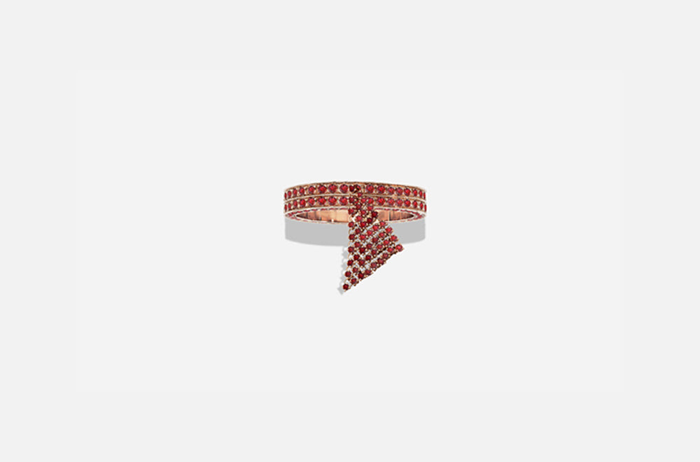 FLUID RING / Rose Gold